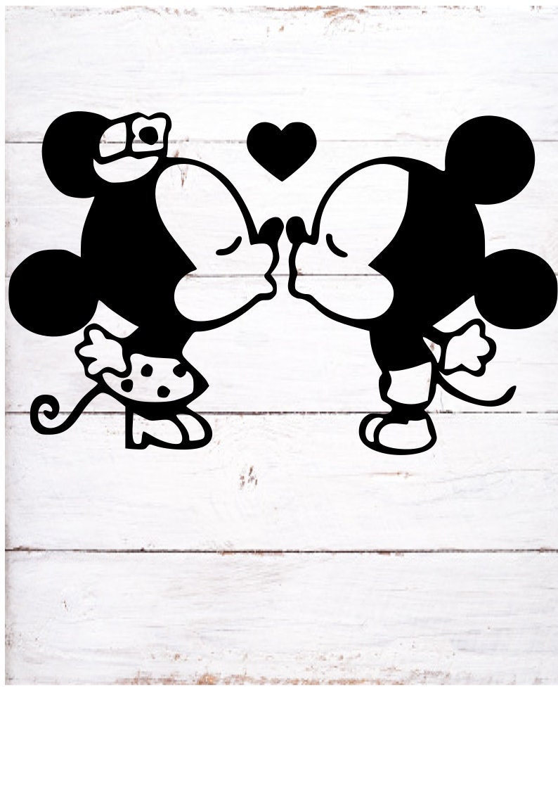 Download Disney Valentine SVG Disney Castle SVG Mickey Mouse Love ...