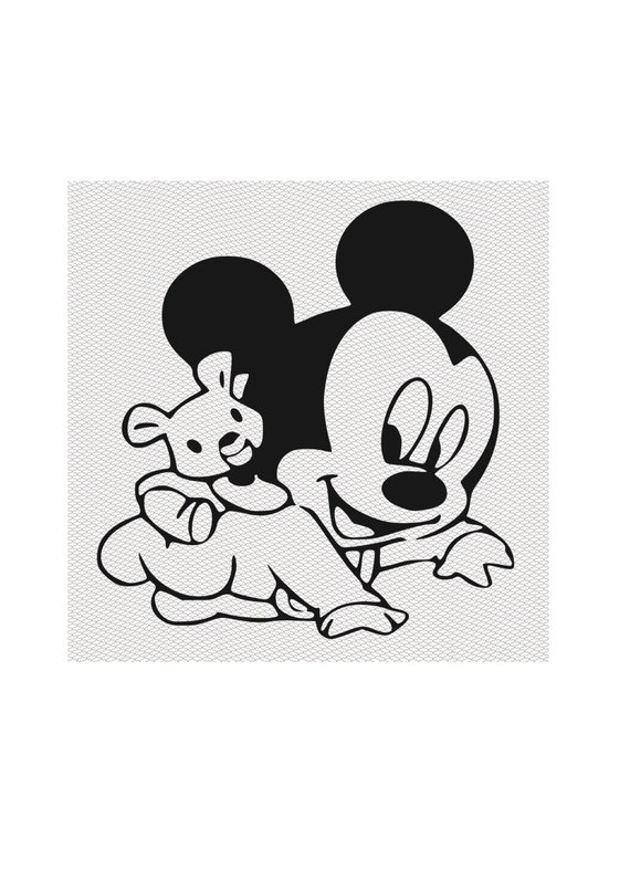 Download Mickey Mouse svg Baby Mickey Mouse SVG and PNG instant | Etsy