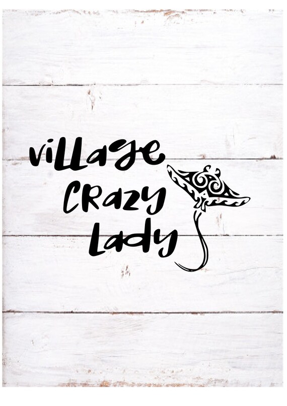 Download Village Crazy Lady Svg Moana Svg And Png Instant Download Etsy