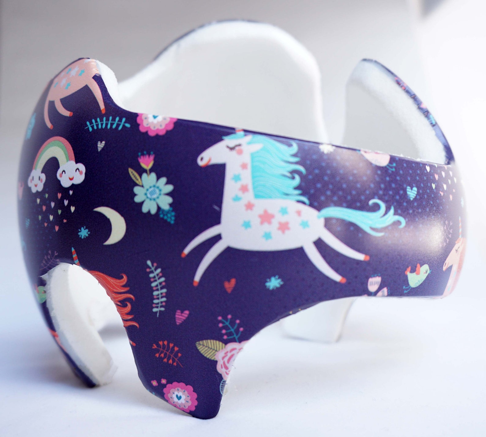 Unicorns Cranial Band Decal Baby Helmet Decal Baby Helmet Etsy