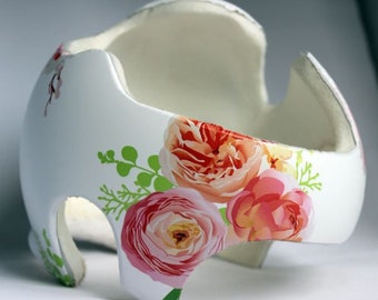 Floral, Cranial Helmet Decal, Doc Band Wrap, Doc Band Decal, Baby Helmet Wrap, Baby Helmet Decal, Cranial Band Sticker