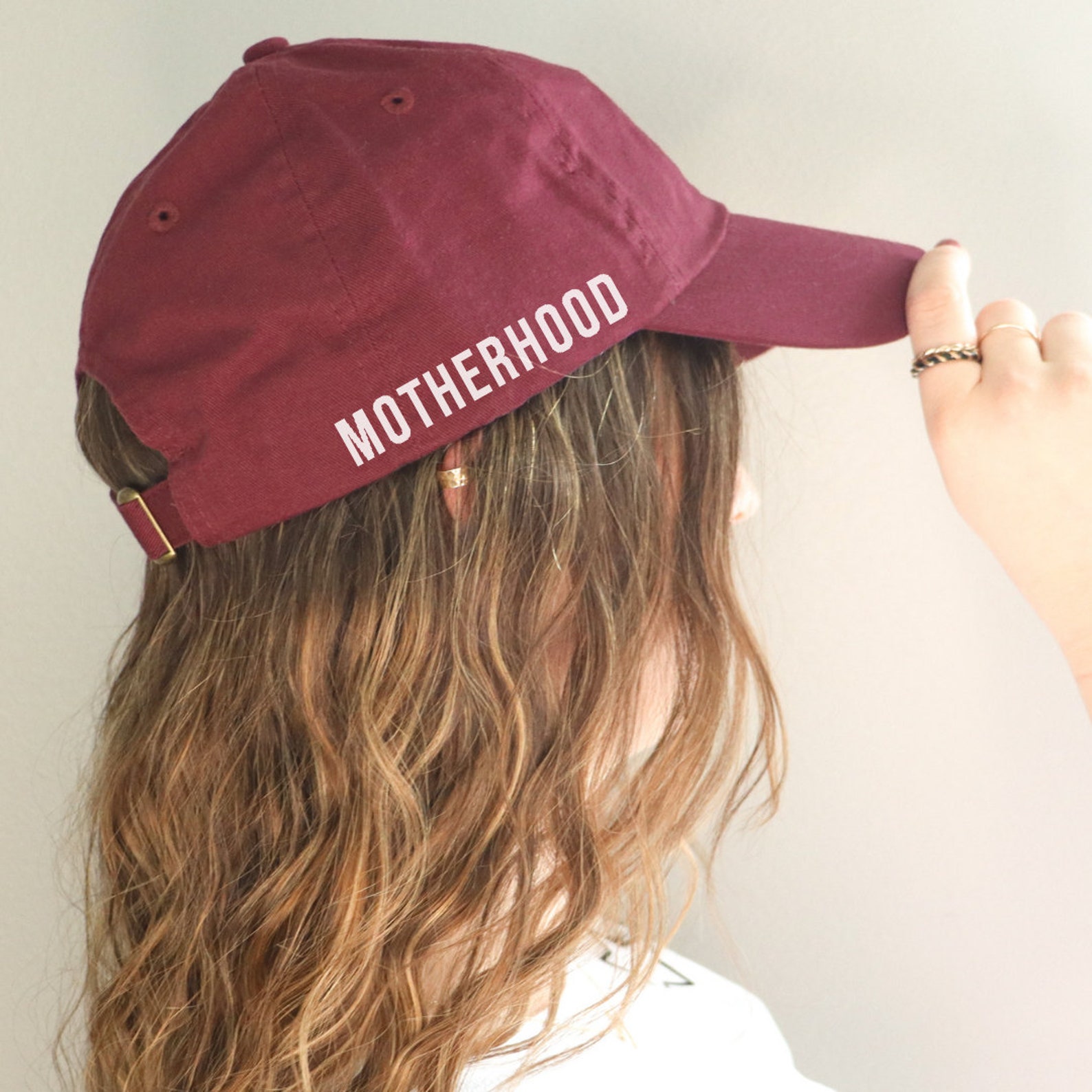 Motherhood Hat Mama Hat Mom Hat Gift for Mom Mama Etsy