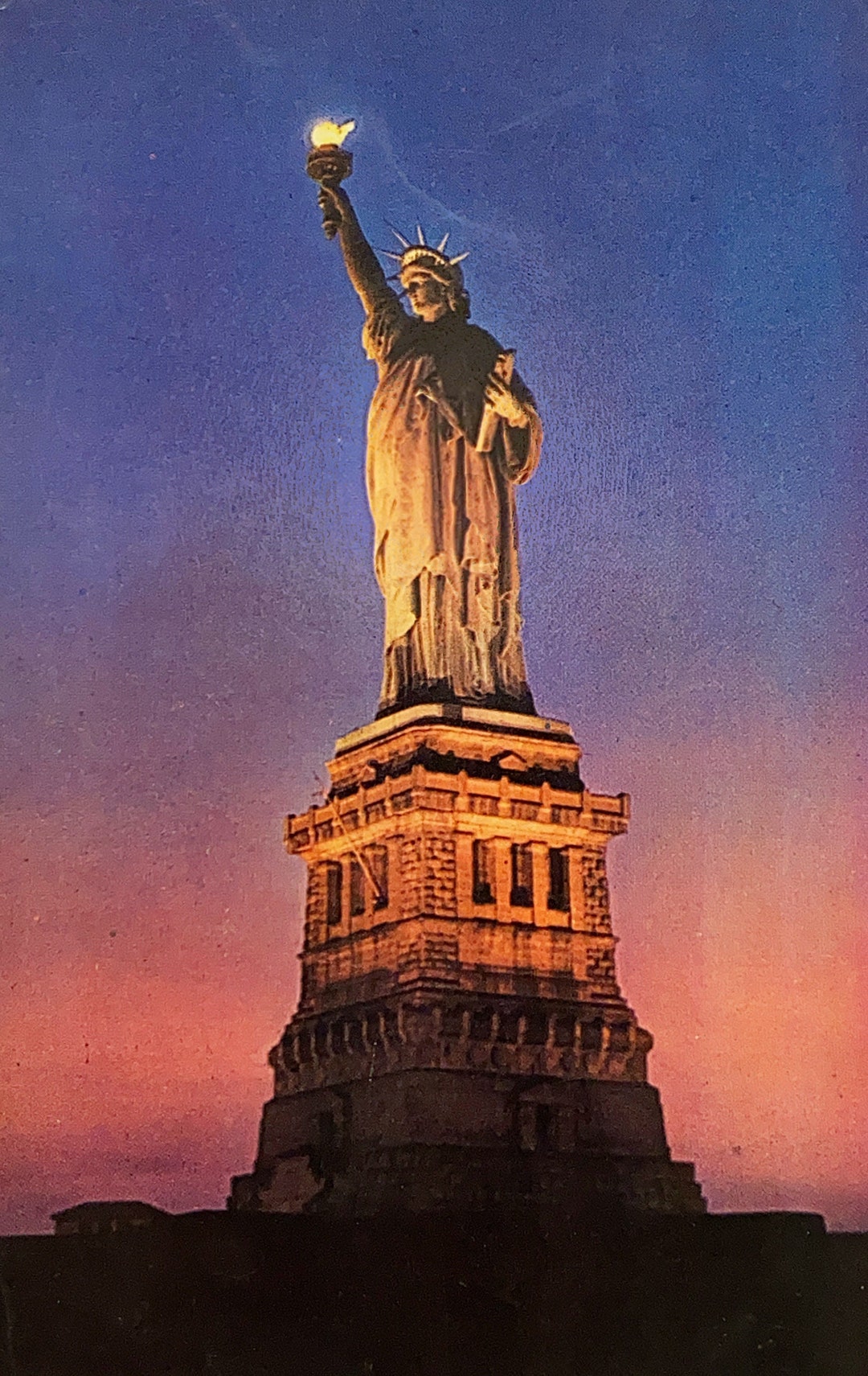 Statue of Liberty Vintage New York City Photography 1960s photo