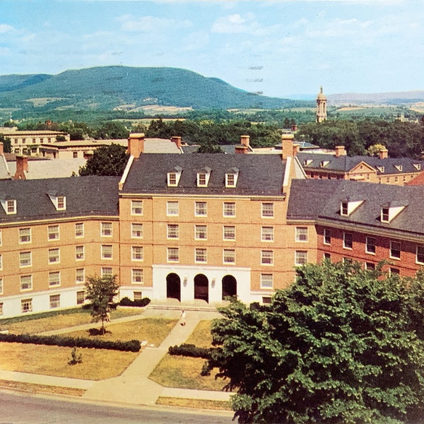 Pennsylvania State University Postcard, Vintage Penn State Photography, McKee Hall, Uniontown Pennsylvania PA - Antique Photo Post Cards