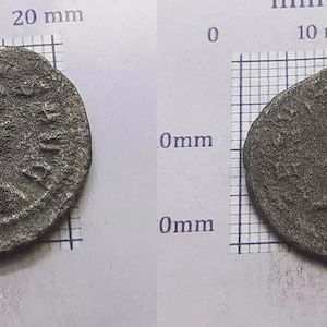 Gallienus 253–268 AD – Original Ancient Roman Billon Coin –  Antoninianus  – Imperial Silver Coin –  Authentic Roman Empire Antique #96