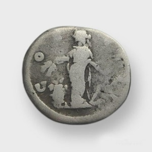 ANNONA – Silver Denarius – Antoninus Pius 138–161 AD – Ancient Roman Coin – Authentic Imperial Silver –  Authentic Roman Empire Antique #130