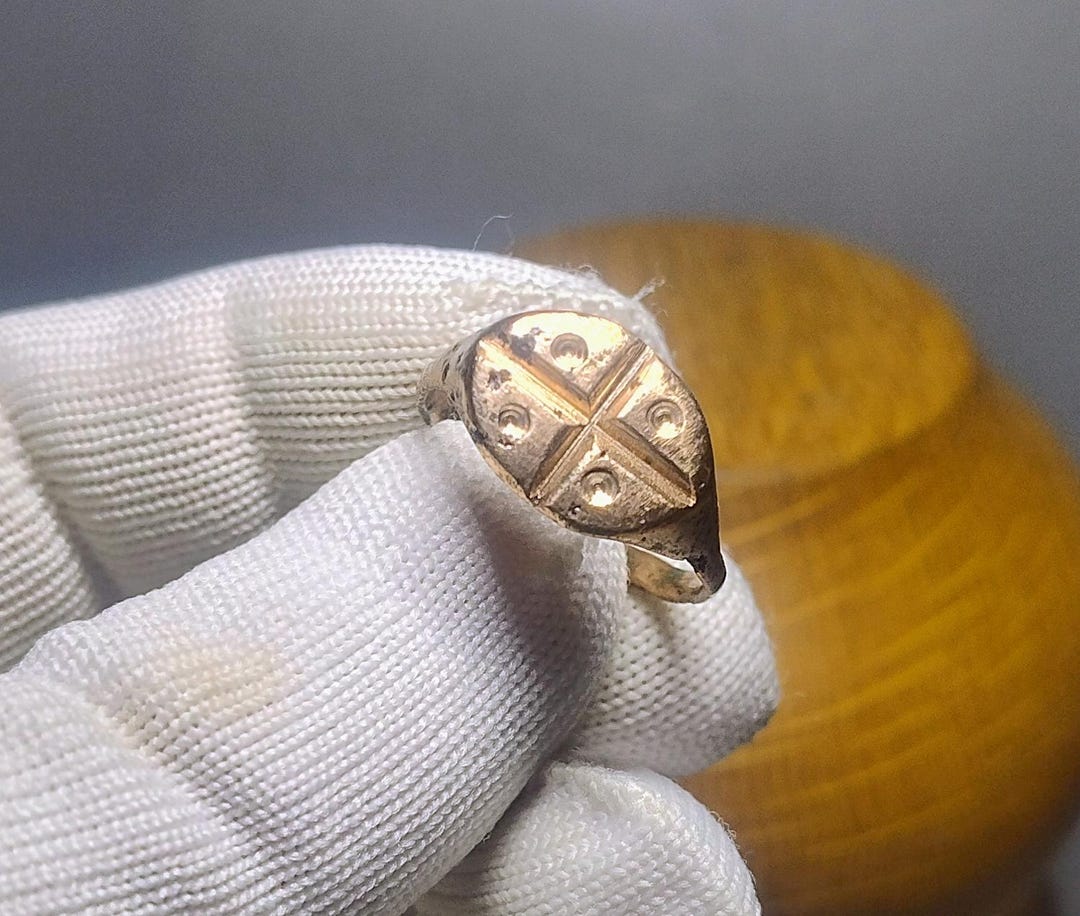 Ancient Medieval Ring , Original Medieval Jewelry, Rare Old Authentic ...