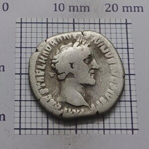 Tranquillitas –Silver Denarius Antoninus Pius 138–161 AD Ancient Roman Coin – Authentic Imperial Silver –Authentic Roman Empire Antique #117