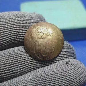 Russian Empire Military Button – Grenadier Regiment #9 – (1828–1833) – Imperial Uniform Relic #450