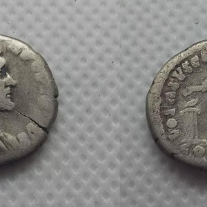 Authentic Ancient Roman Silver Denarius featuring VOTA – Emperor Antoninus Pius (138–161 AD)– Ancient Roman Coin – Authentic  #122