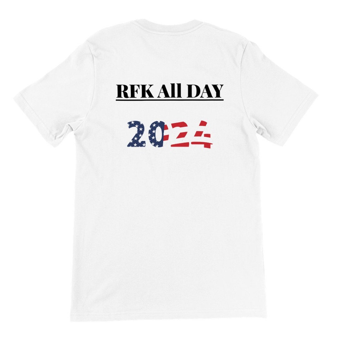 RFK Jr. All Day 2024 Premium Unisex Crewneck Tshirt Etsy