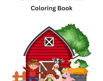 Dibujos para colorear de En la granja