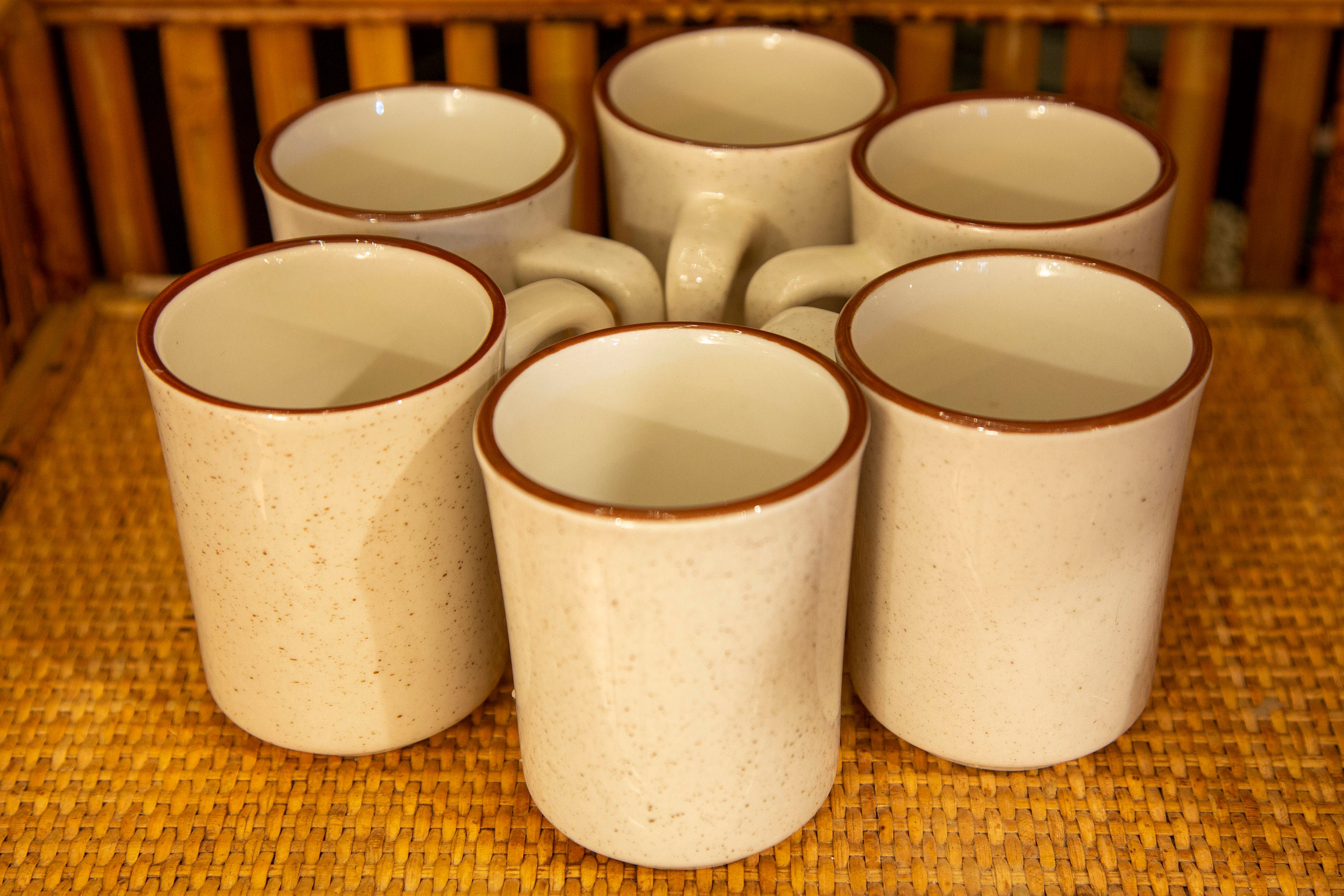 Vintage Cleveland Browns Coffee Mug Grid Background Design Papel Ceramic 12  oz