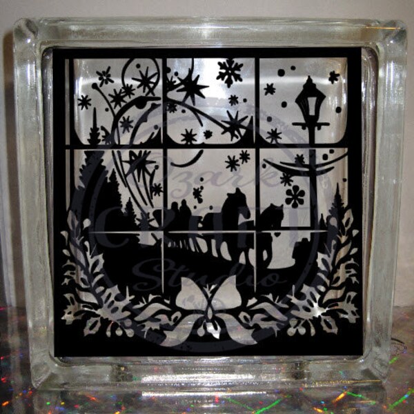 Glass Block Decals Etsy