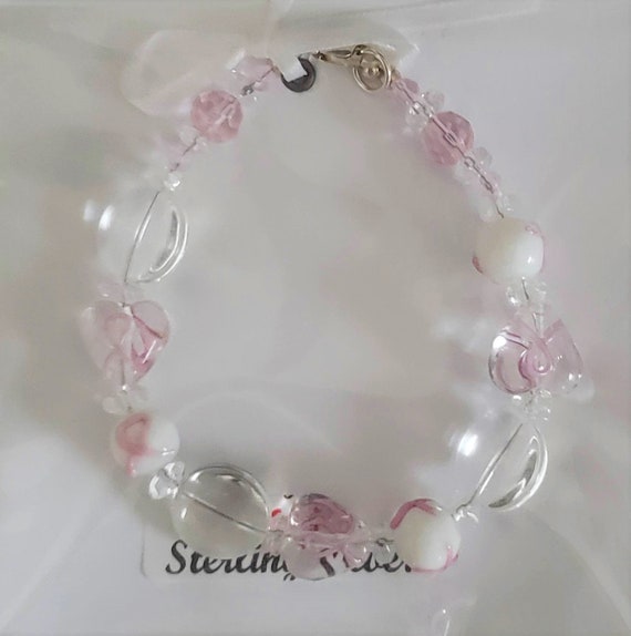 Sterling silver breast cancer bracelets deals