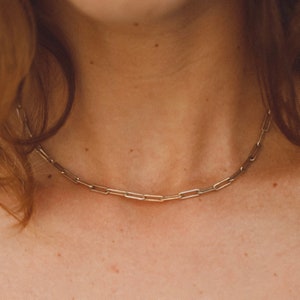 Paperclip Chain Necklace
