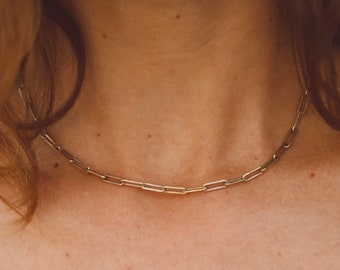 Paperclip Chain Necklace