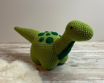 Dino, crocheted, handmade