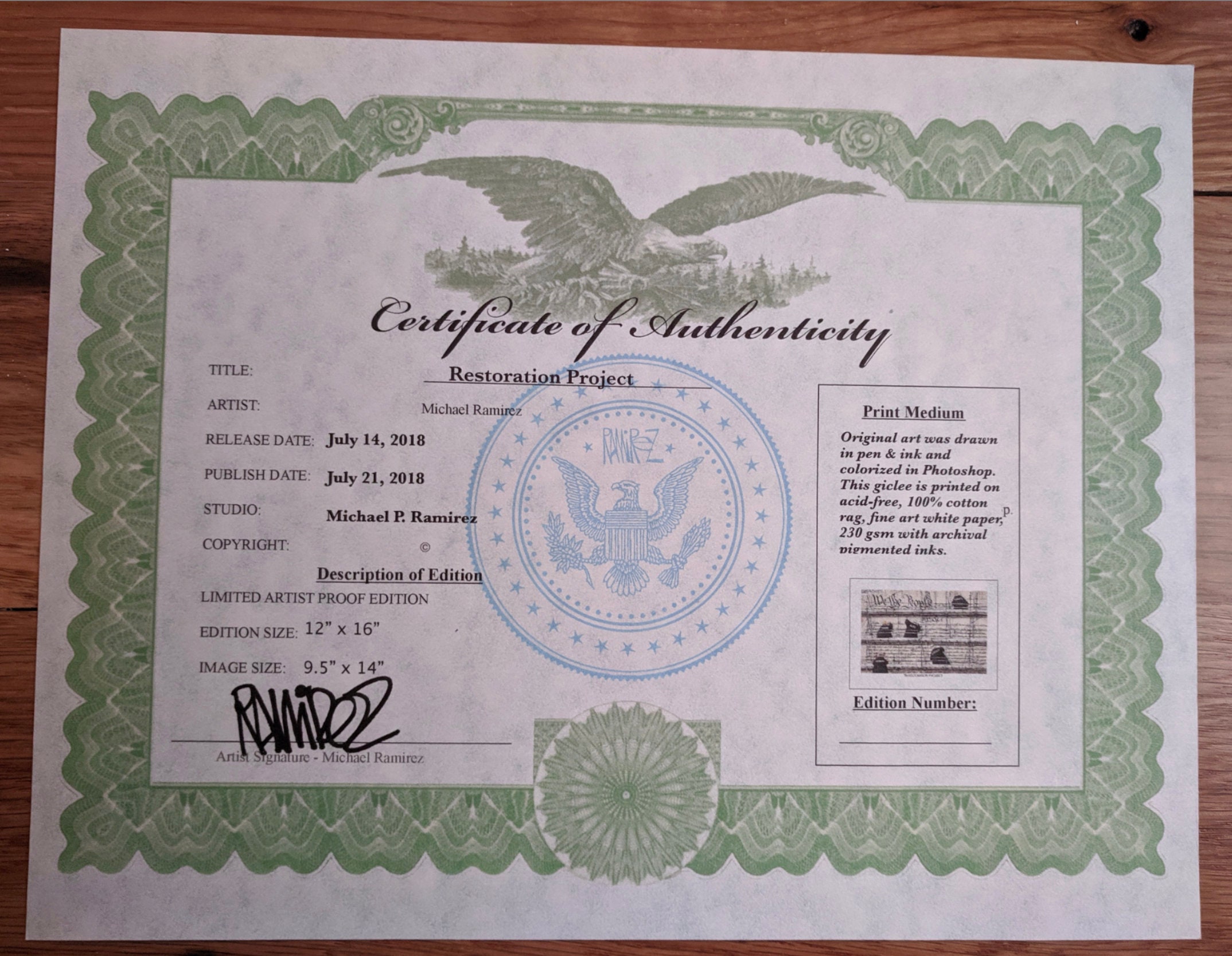 Restoration Project Etsy