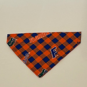 University of Florida Gators stof kleine hond of kat omkeerbare bandana/zakdoek