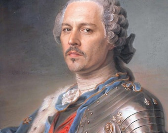 Custom Renaissance Portrait: Royal AI-Generated Art (Digital or Canvas)