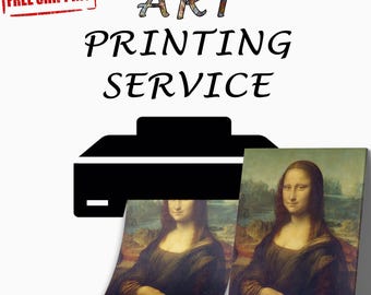 Custom Canvas & Poster Art Printing Service