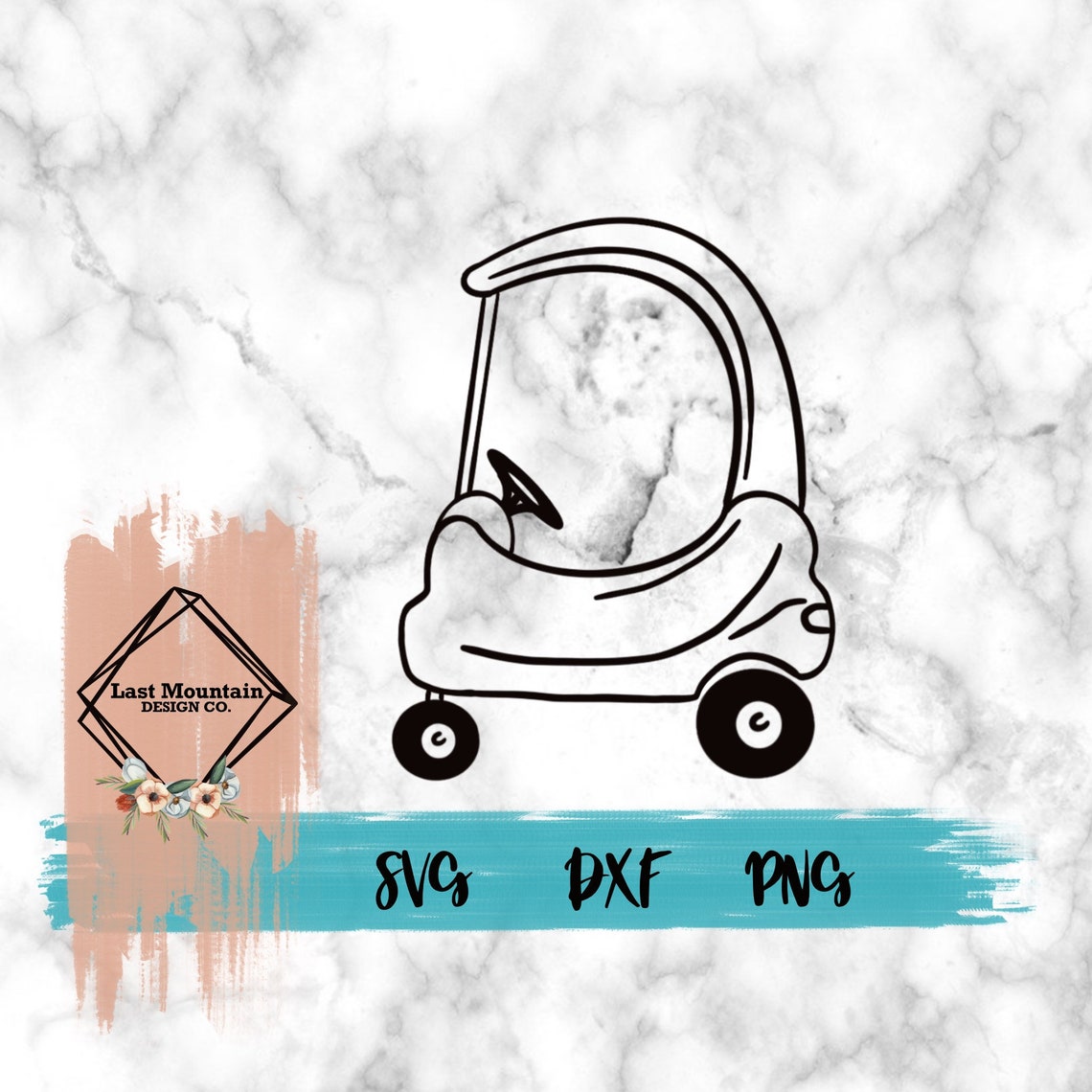 Cozy Coupe Car SVG DXF PNG Files | Etsy