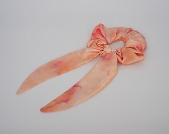 Mulberry Silk Scarf Scrunchie - Angkor