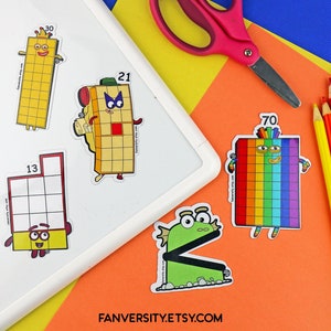 Number Magnetic Set 1 to 100 and Multiplication
