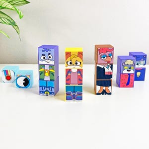 Bloques apilables de Detectives de criaturas