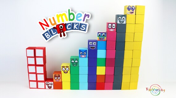 Numberblocks 11 20 Stackable Wooden 