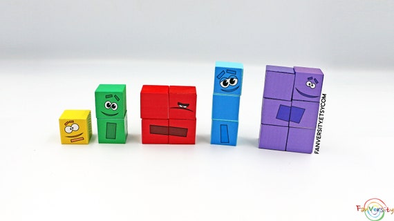 Numberblocks 21 30 Blocks Stackable Wooden Blocks -  Hong Kong