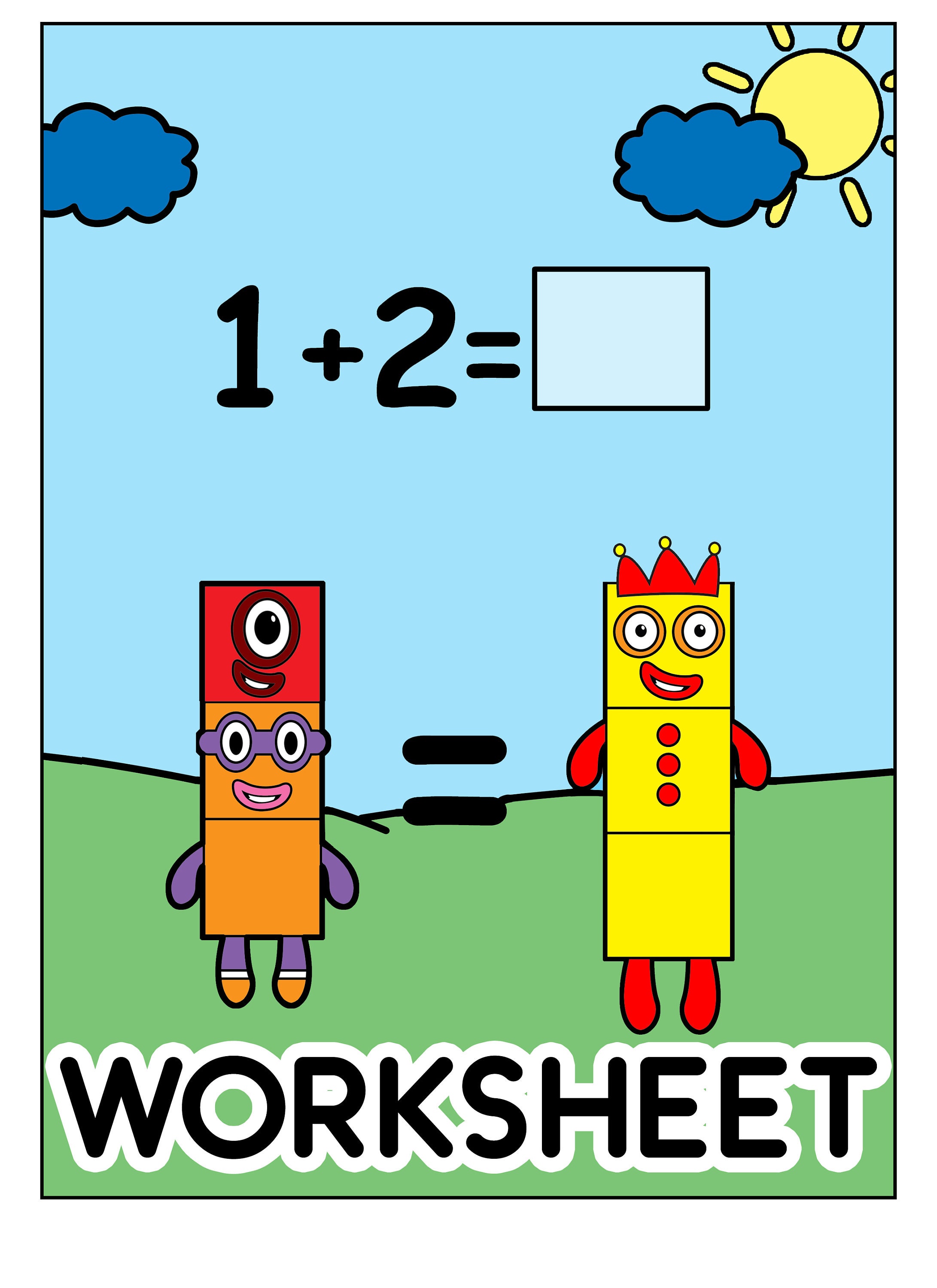 Numberblocks Coloring Worksheets As Instant Download Etsy numberblocks-coloring-worksheets-as-instant-download-etsy
