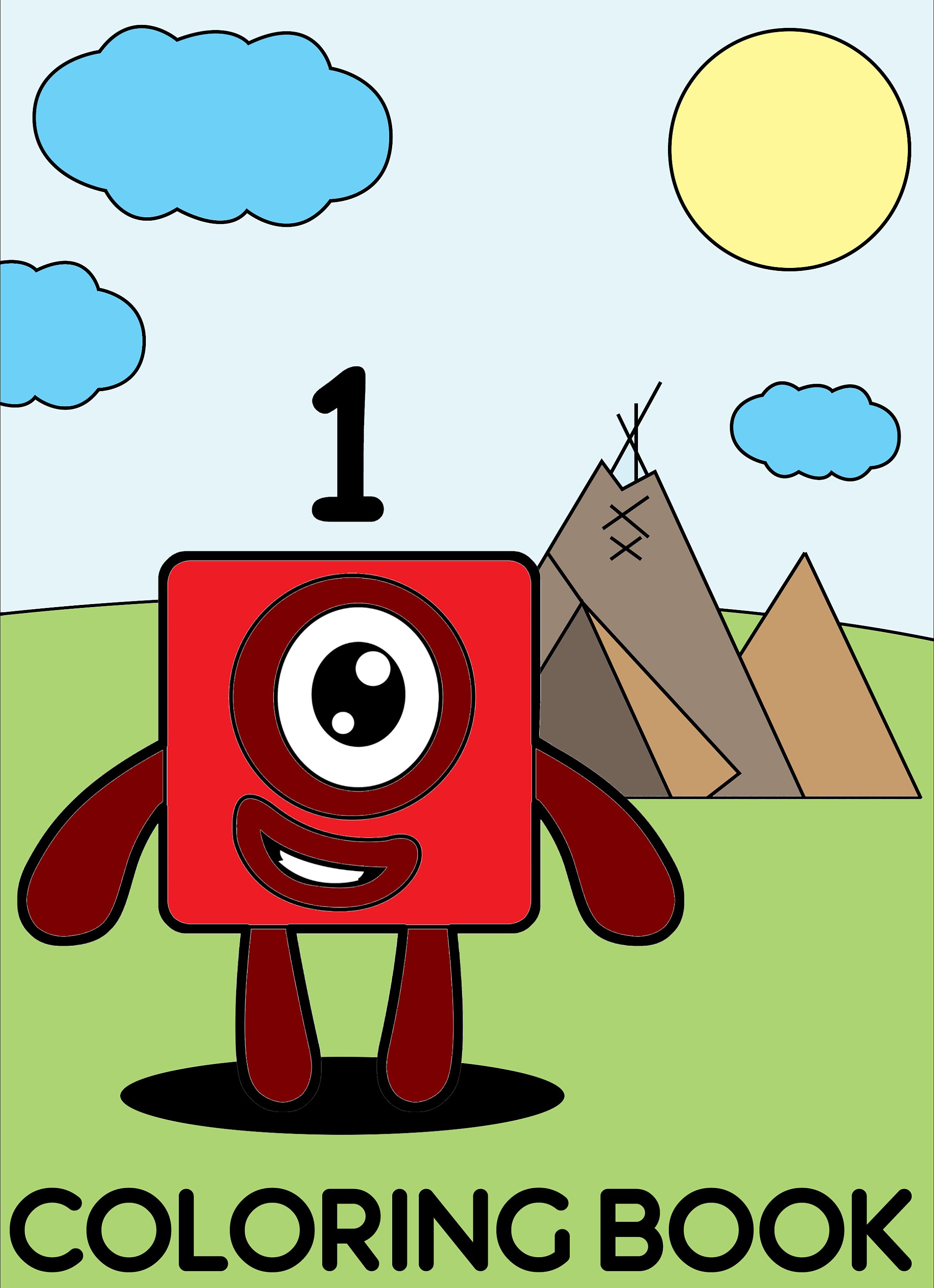 Numberblocks coloring pages pdf