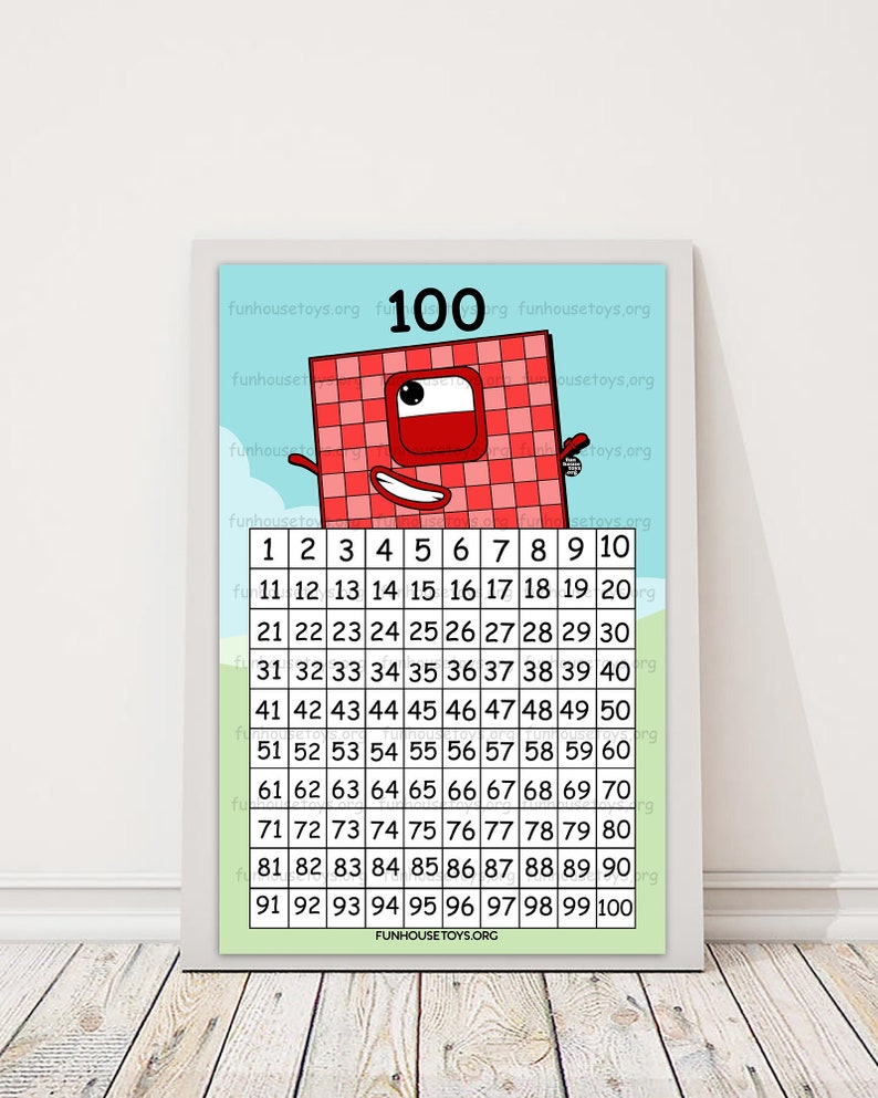 Numberblocks Count To 100