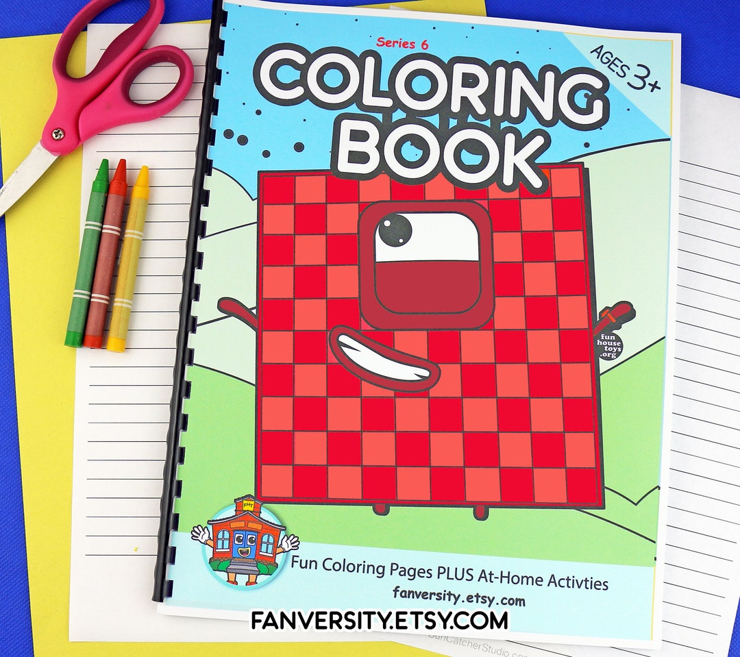 Number 10 to 100 Coloring Book Print - Etsy
