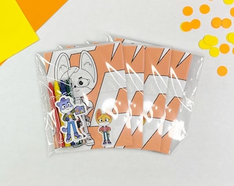 Creature Detectives Coloring Activity Set - Party Favor for Birthday Celebration