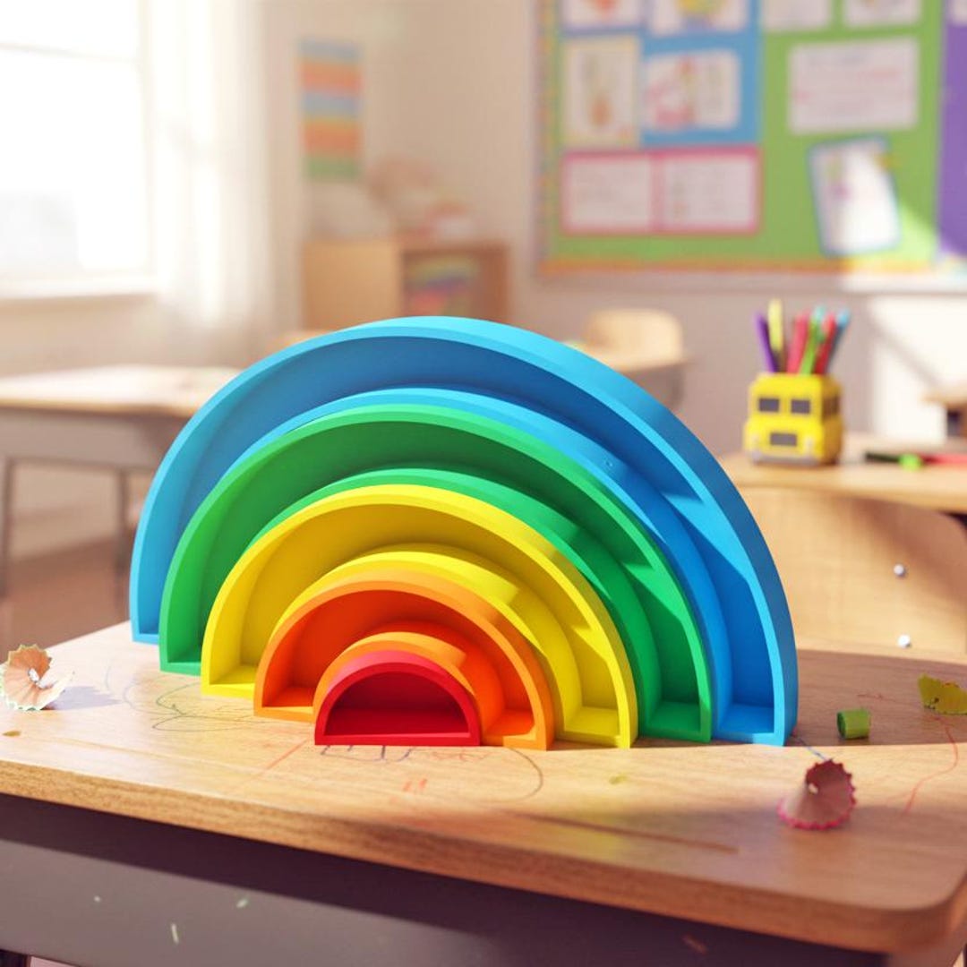 Rainbow Sorting & Sensory Tray – Hands-on Color Learning - Montessori ...