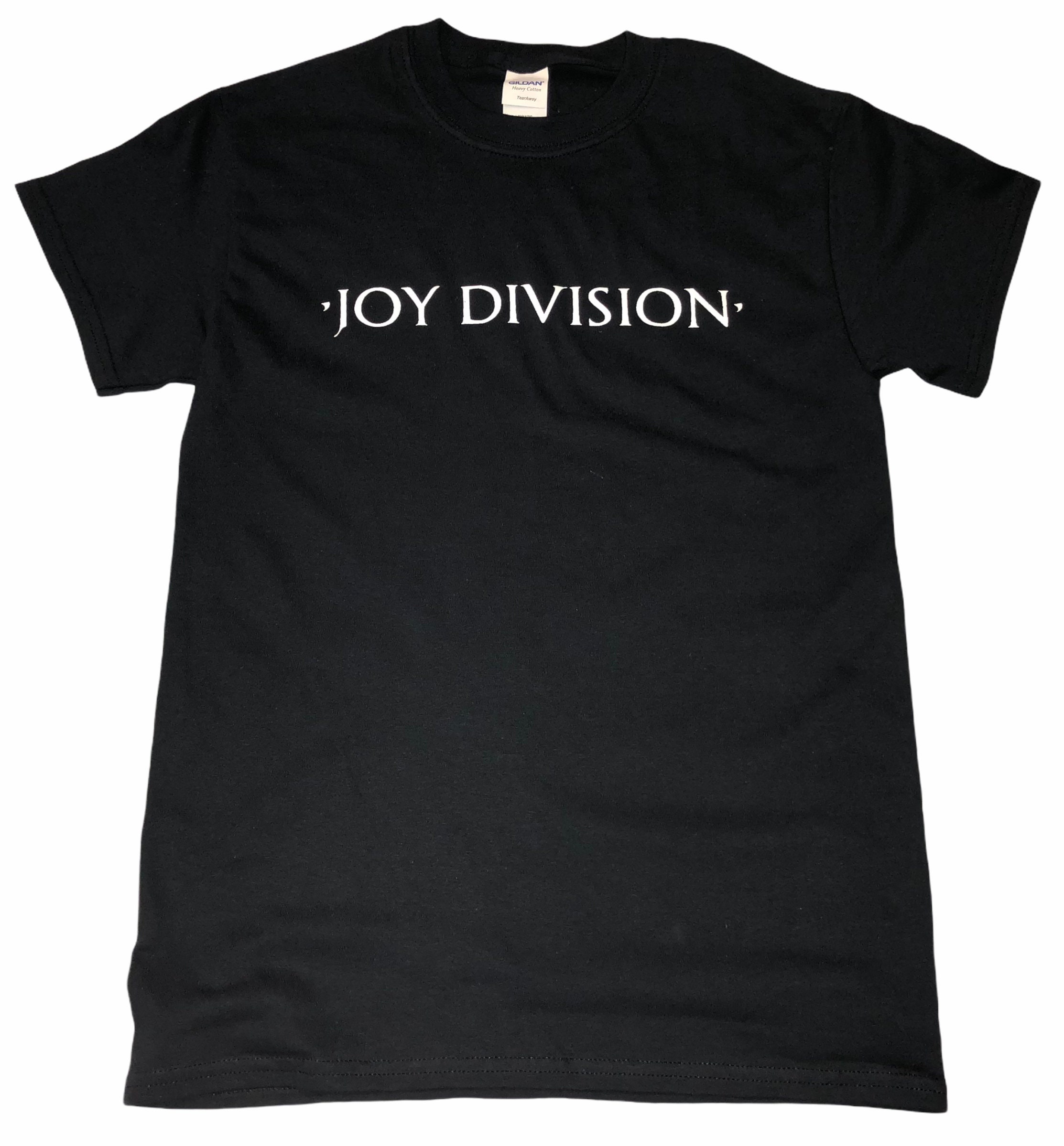 Joy Division 'Logo' Black Tshirt Etsy