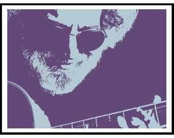 Jerry Garcia Premium Matte Paper Poster