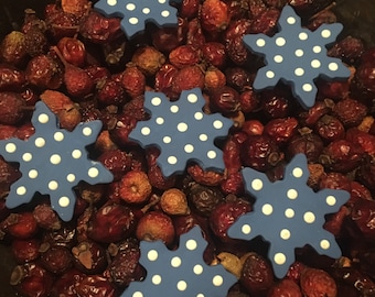 Primitive Snowflake Bowl Fillers