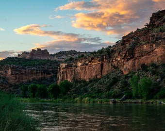 Ruby Horsethief Canyon, Rattlesnake Canyon, Colorado River | Photographic Print, Canvas, Metal | Fine Art | Wall Decor |