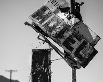 Motel 395 | Landscape Photography | Photographic Print, Canvas, Metal | Fine Art | Wall Decor | Limited Edition