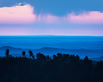 Sunrise, Wind Cave National Park | Landscape Photography | Photographic Print, Canvas, Metal | Fine Art | Wall Decor |