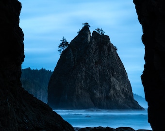 Olympic National Park, Hole in the Wall, Washington | Landscape Photography | Photographic Print, Canvas, Metal | Fine Art | Wall Decor