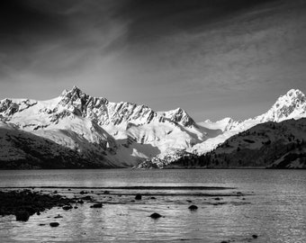 Steep Peaks of Aialik Peninsula, Kenai Fjords National Park Alaska | Fine Art Landscape Photography | Print, Canvas, Metal | Home Wall Decor