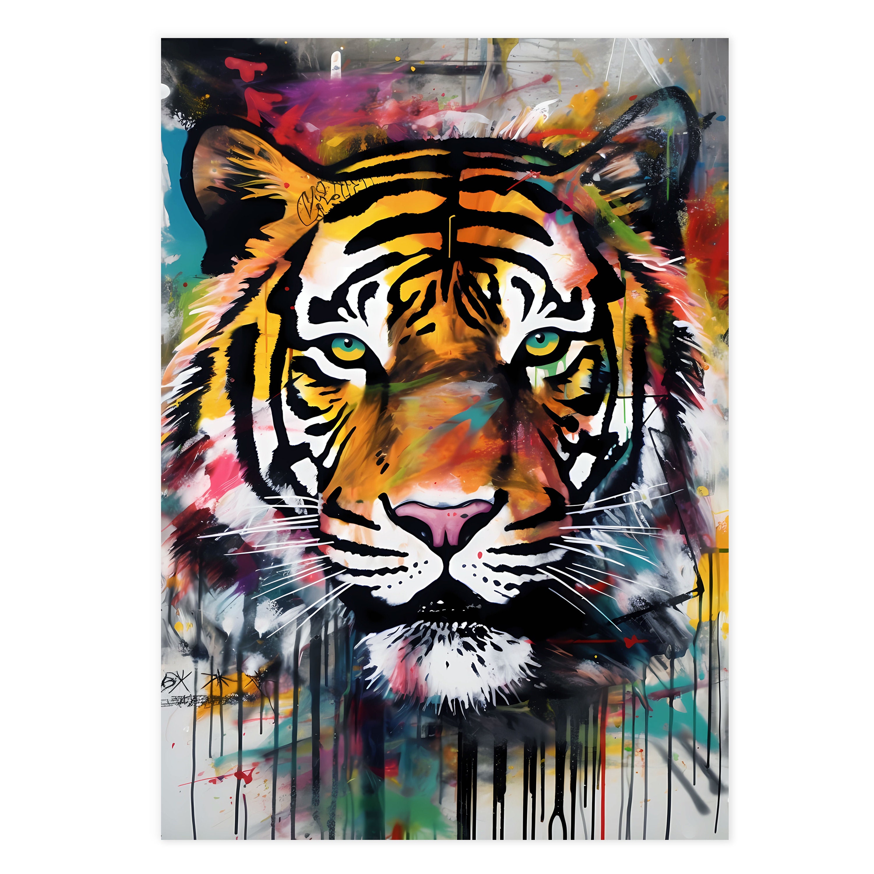 Modern Tiger Paintings