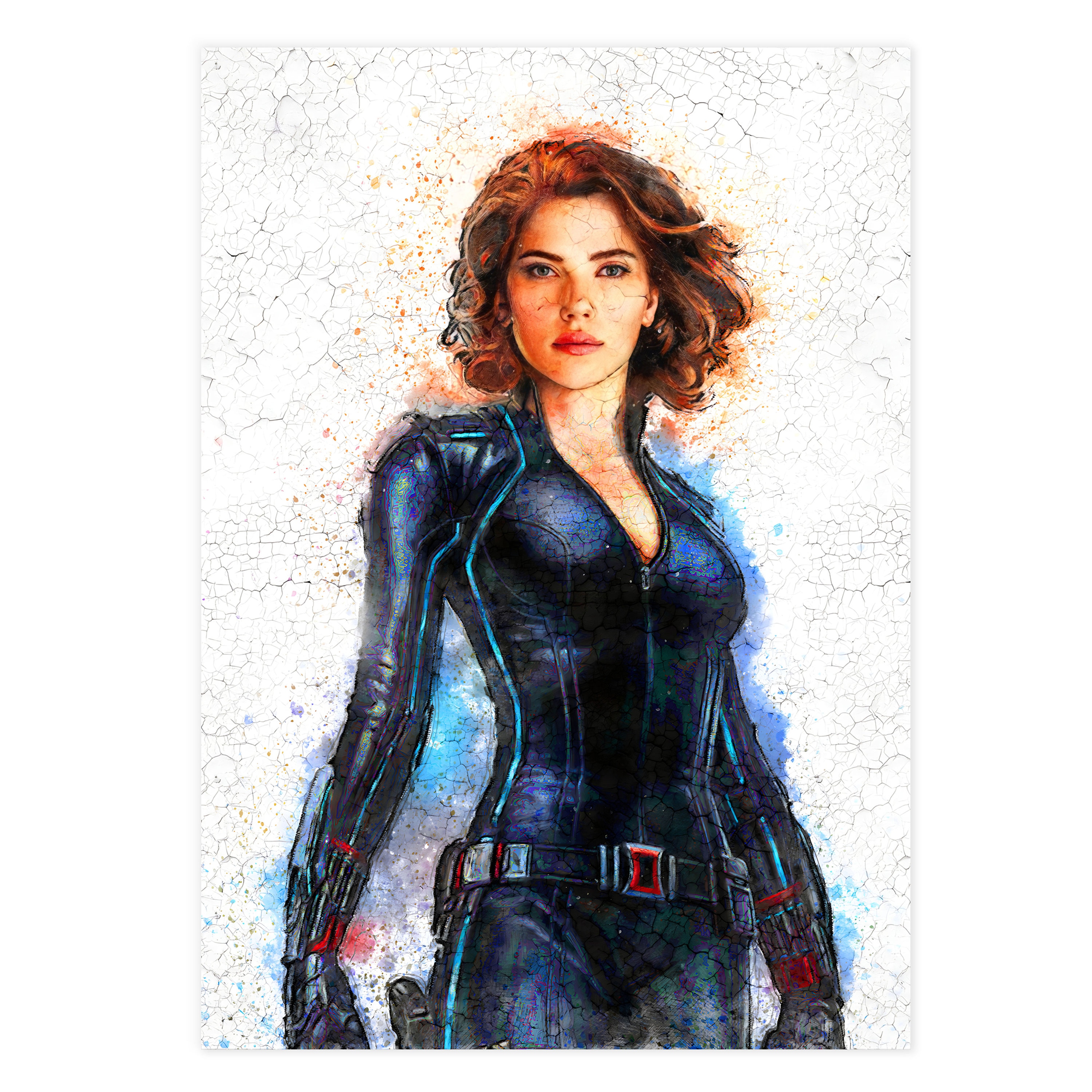 Black Widow Scarlett Johansson Poster