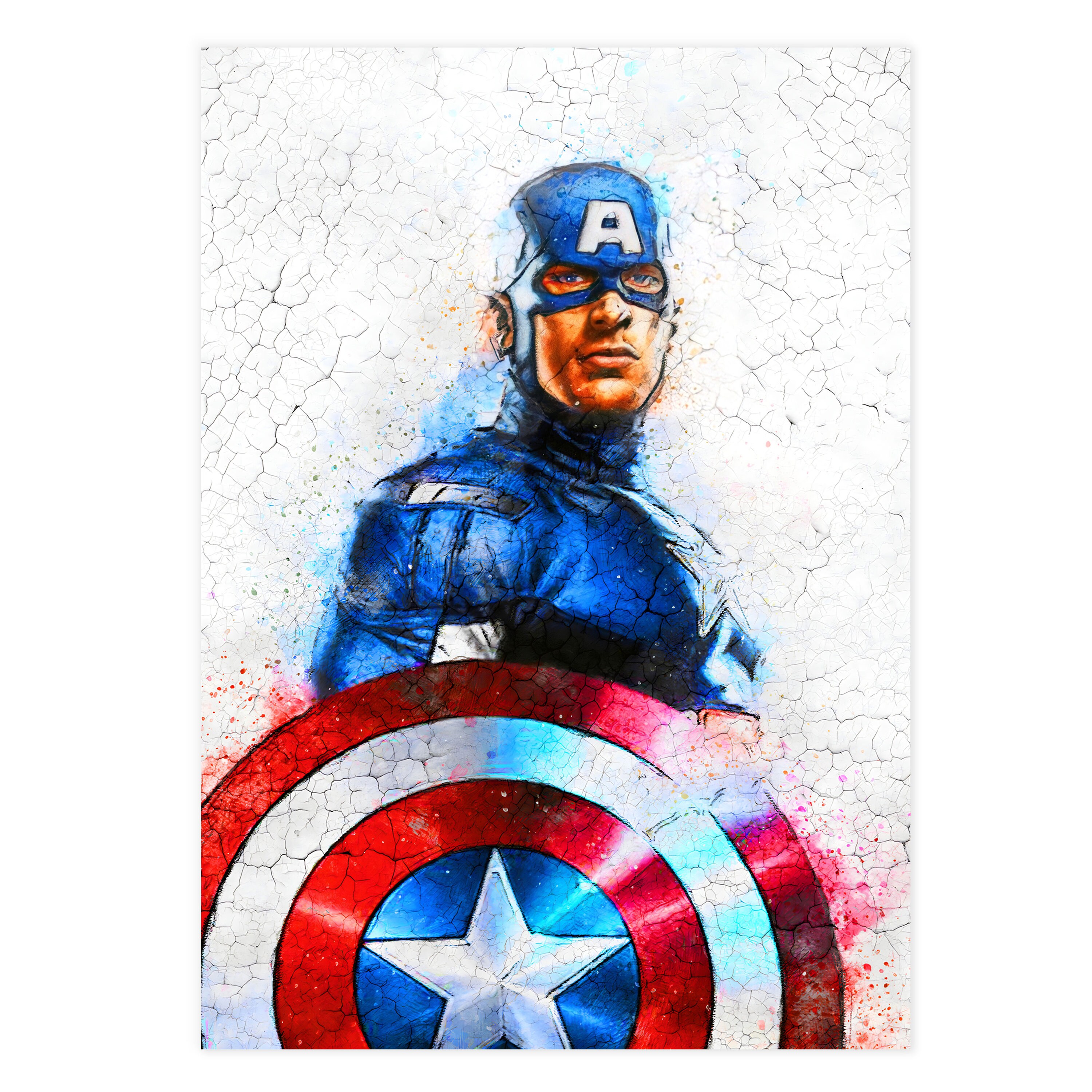 Captain America Shield Movie Poster