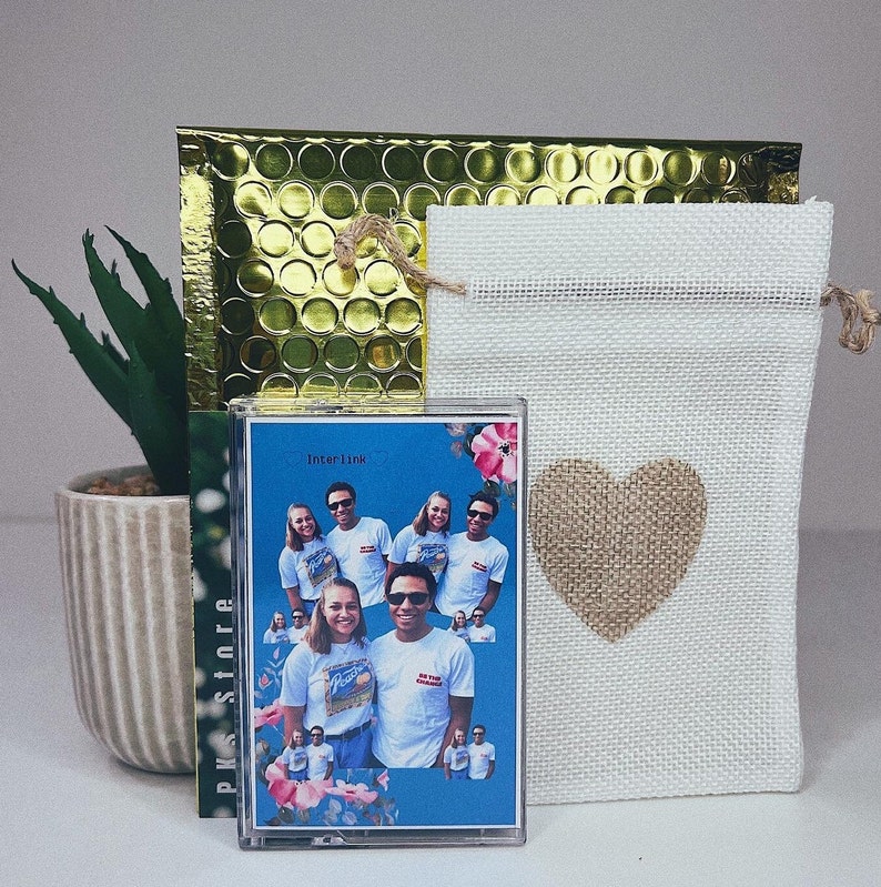 Artwork Cassette with Valentine's Gift Wrapping